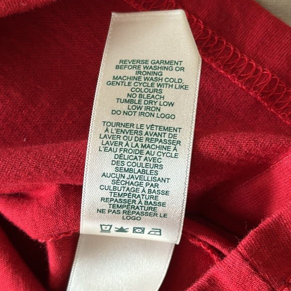 Roots youth girls t-shirt dress in red size 9-10 yrs (L) and 11-12 yrs (XL) - Picture 6 of 11